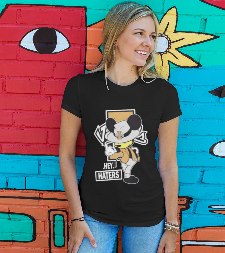 Idaho Vandals Football Mickey Hey Haters T-Shirt