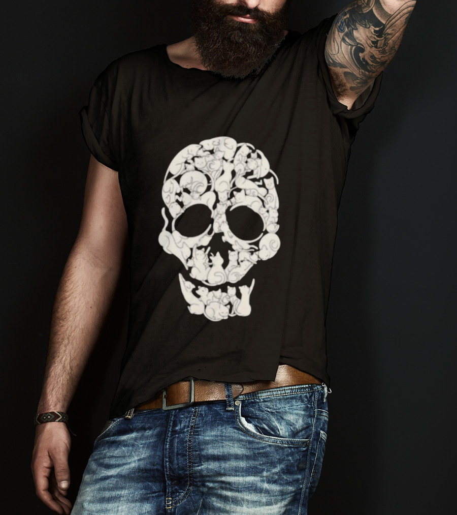 Original Cats Skull Tobe Fonseca Kittens T-Shirt