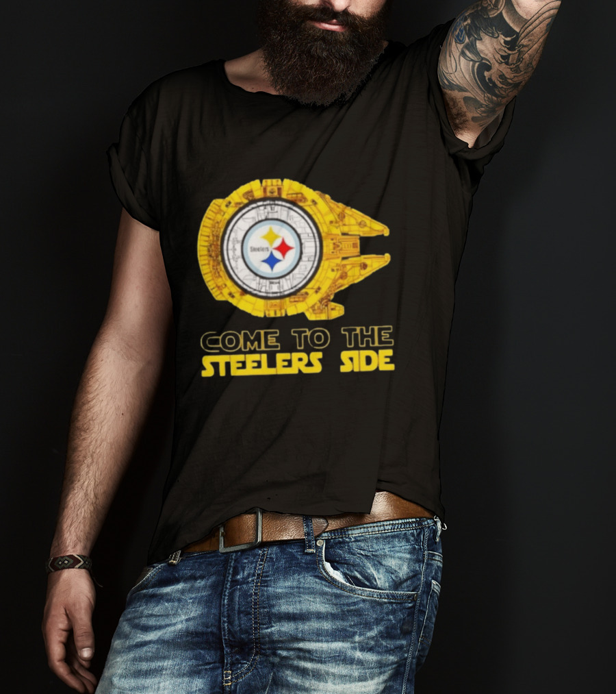 Original Star Wars Pittsburgh Steelers Come To The Steelers Side T-Shirt