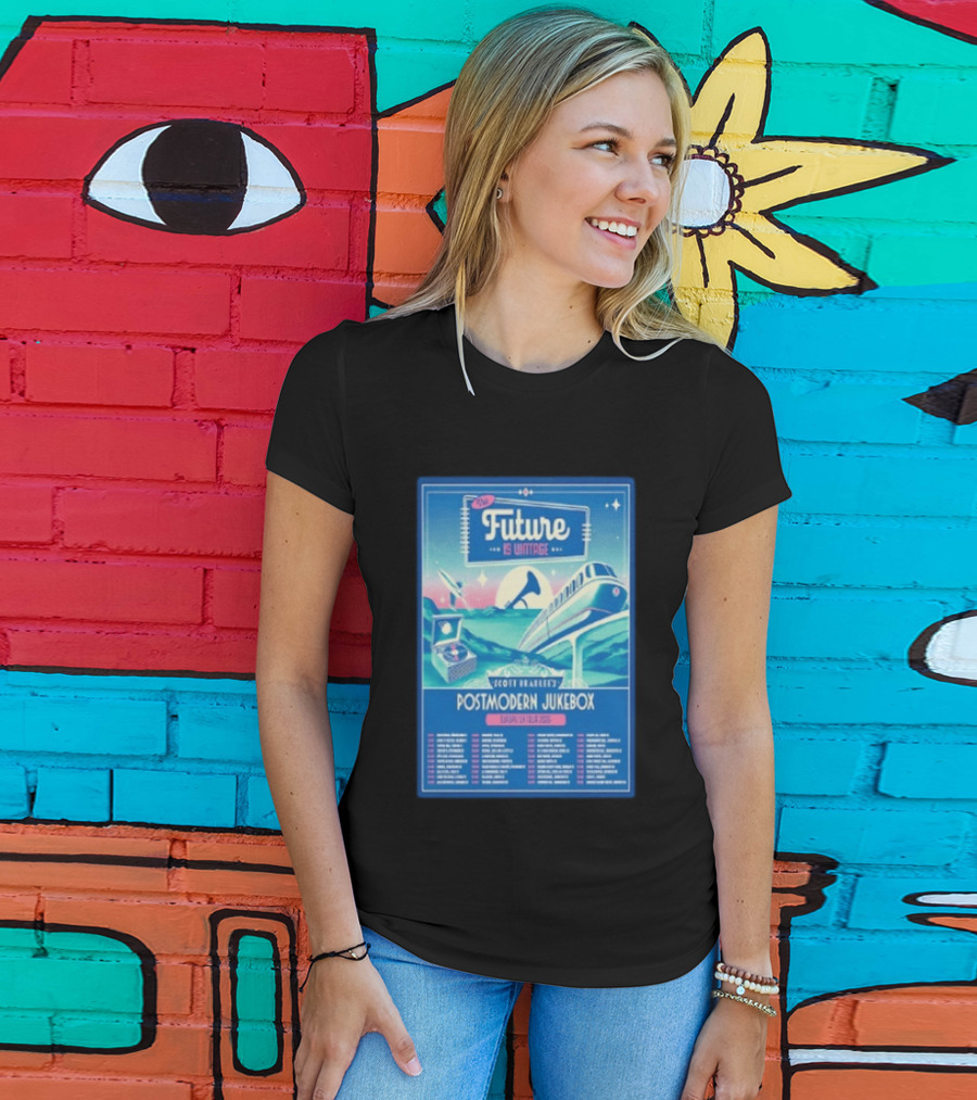 Future Is Vintage Scott Bradlee's Postmodern Jukebox Europe UK Tour 2026 T-Shirt
