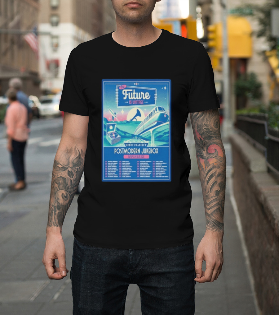 Future Is Vintage Scott Bradlee's Postmodern Jukebox Europe UK Tour 2026 T-Shirt