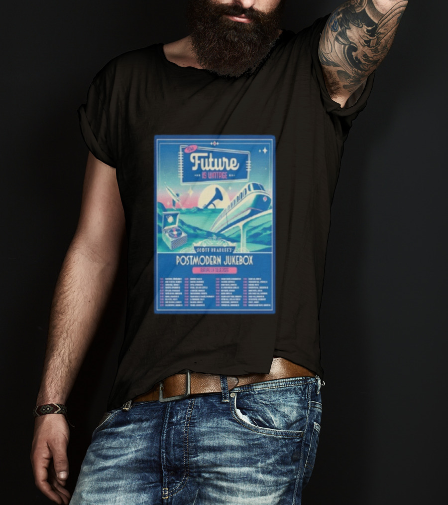 Future Is Vintage Scott Bradlee's Postmodern Jukebox Europe UK Tour 2026 T-Shirt
