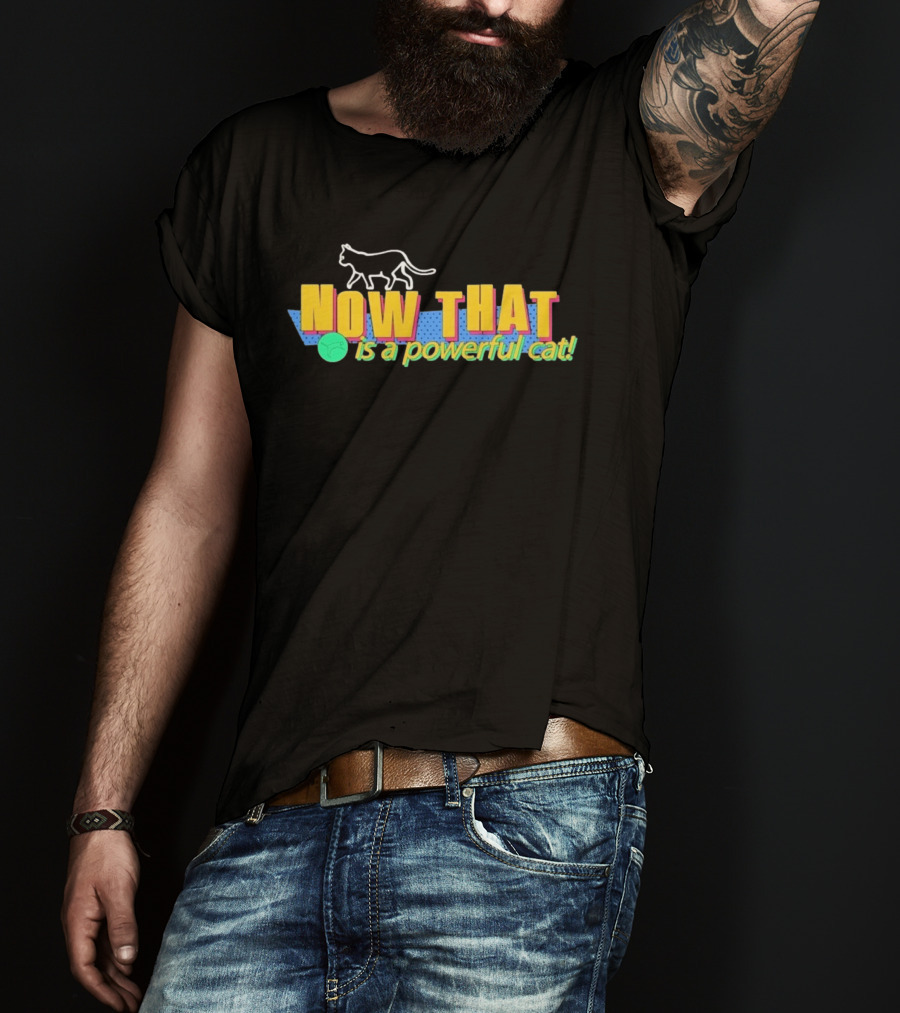 Now That Is A Powerful Cat V2 T-Shirt