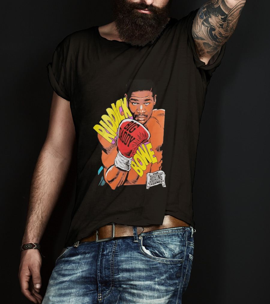 Riddick Bowe Big Daddy The Boxing Legends T-Shirt