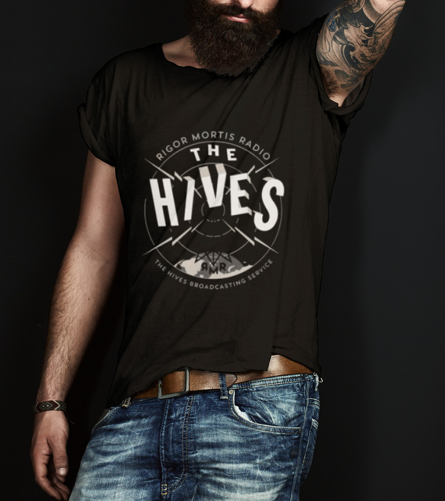 Rigor Mortis Radio The Hives Broadcasting Service RMR T-Shirt