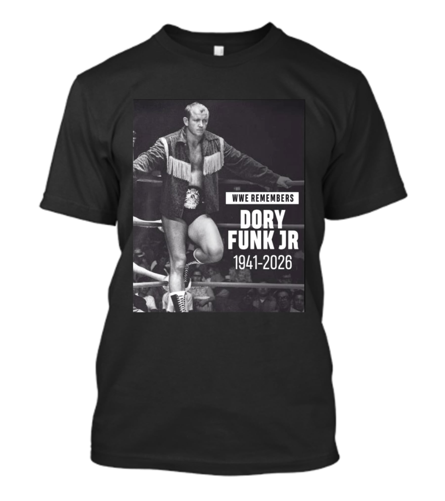 WWE Remembers Dory Funk Jr 1941 2026 T-Shirt