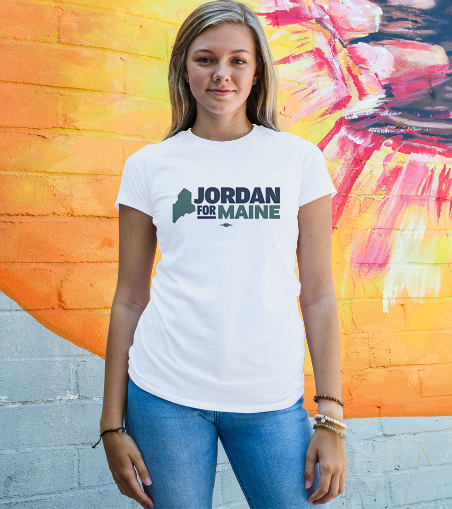 Jordan For Maine State T-Shirt