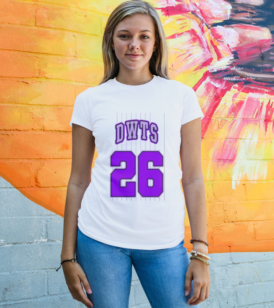 Dancing With The Stars DWTS Glitter Games 26 Jersey T-Shirt