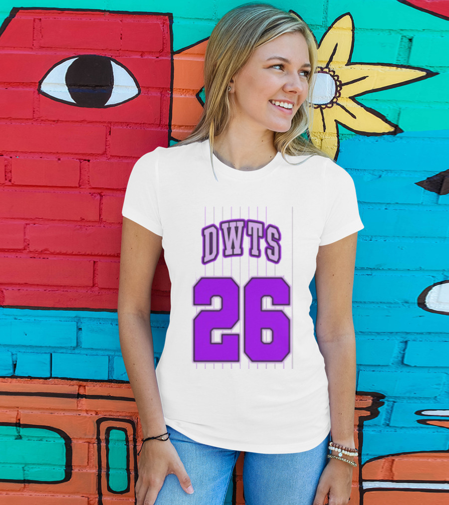 Dancing With The Stars DWTS Glitter Games 26 Jersey T-Shirt