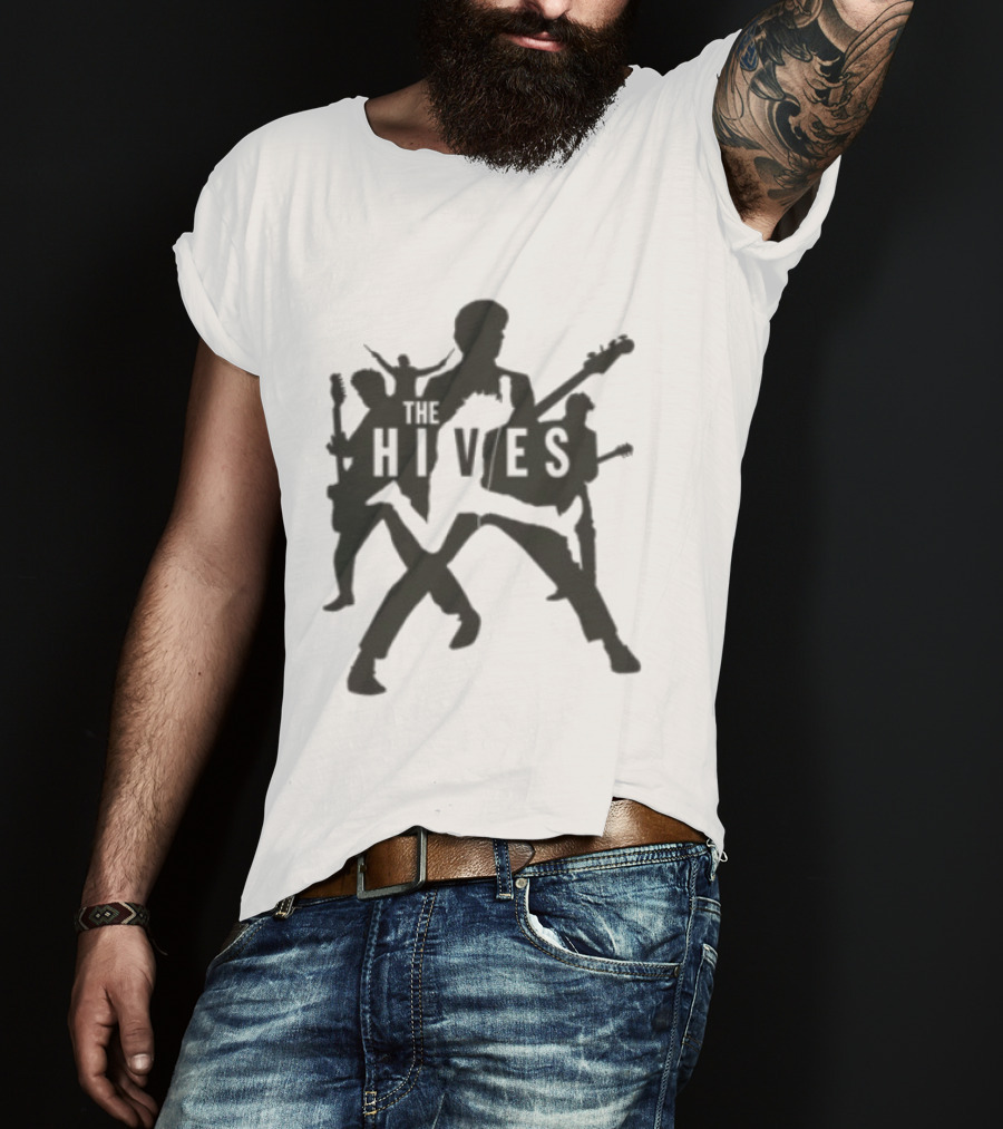 The Hives Band Silhouettes Fan Merchandise T-Shirt