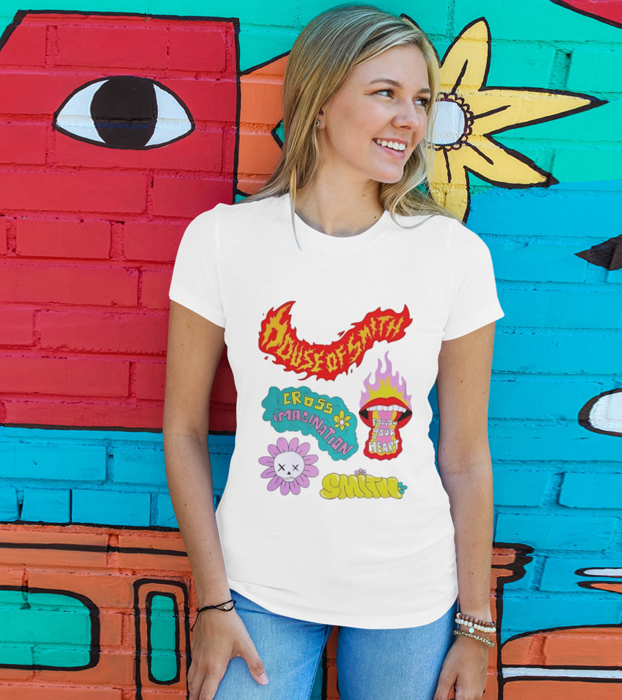 House Of Smith Cross Imagination Follow Your Heart Smith T-Shirt