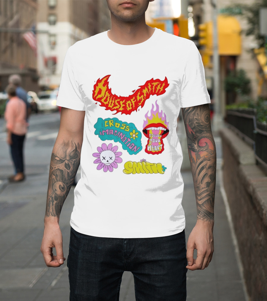 House Of Smith Cross Imagination Follow Your Heart Smith T-Shirt