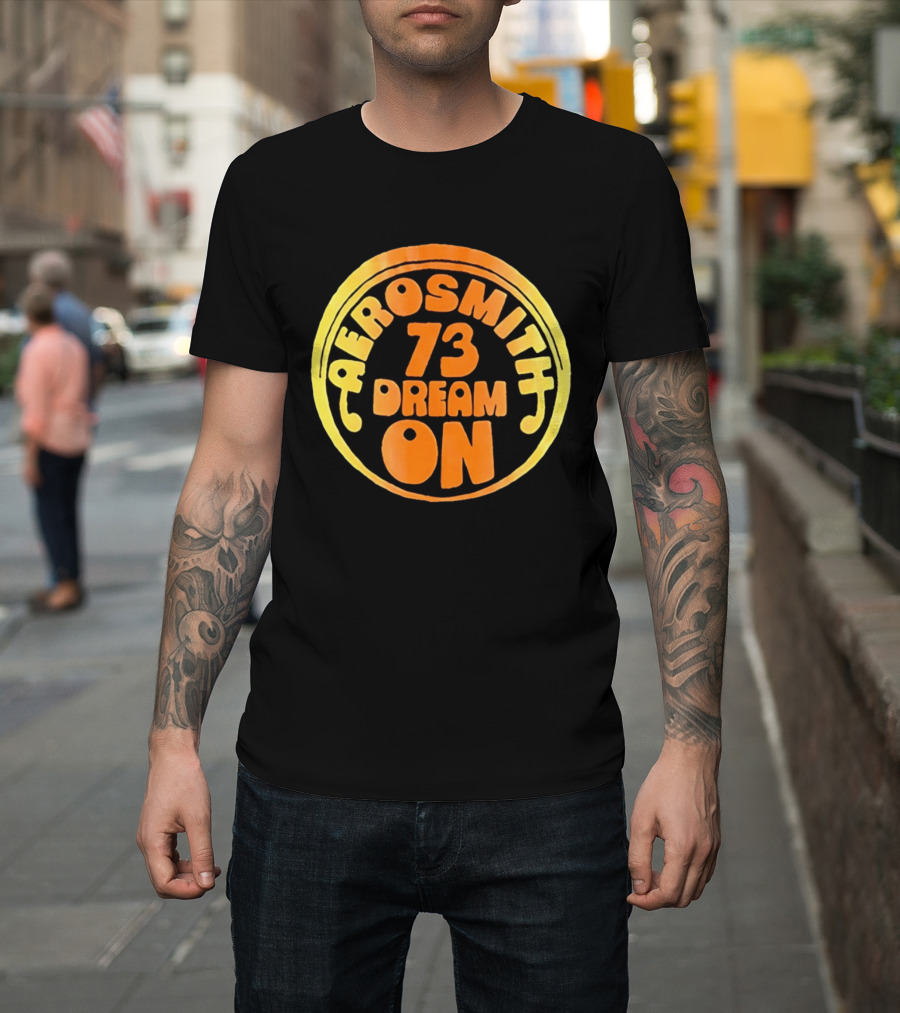 Aerosmith 73 Dream On 1973 Classic Rock T-Shirt