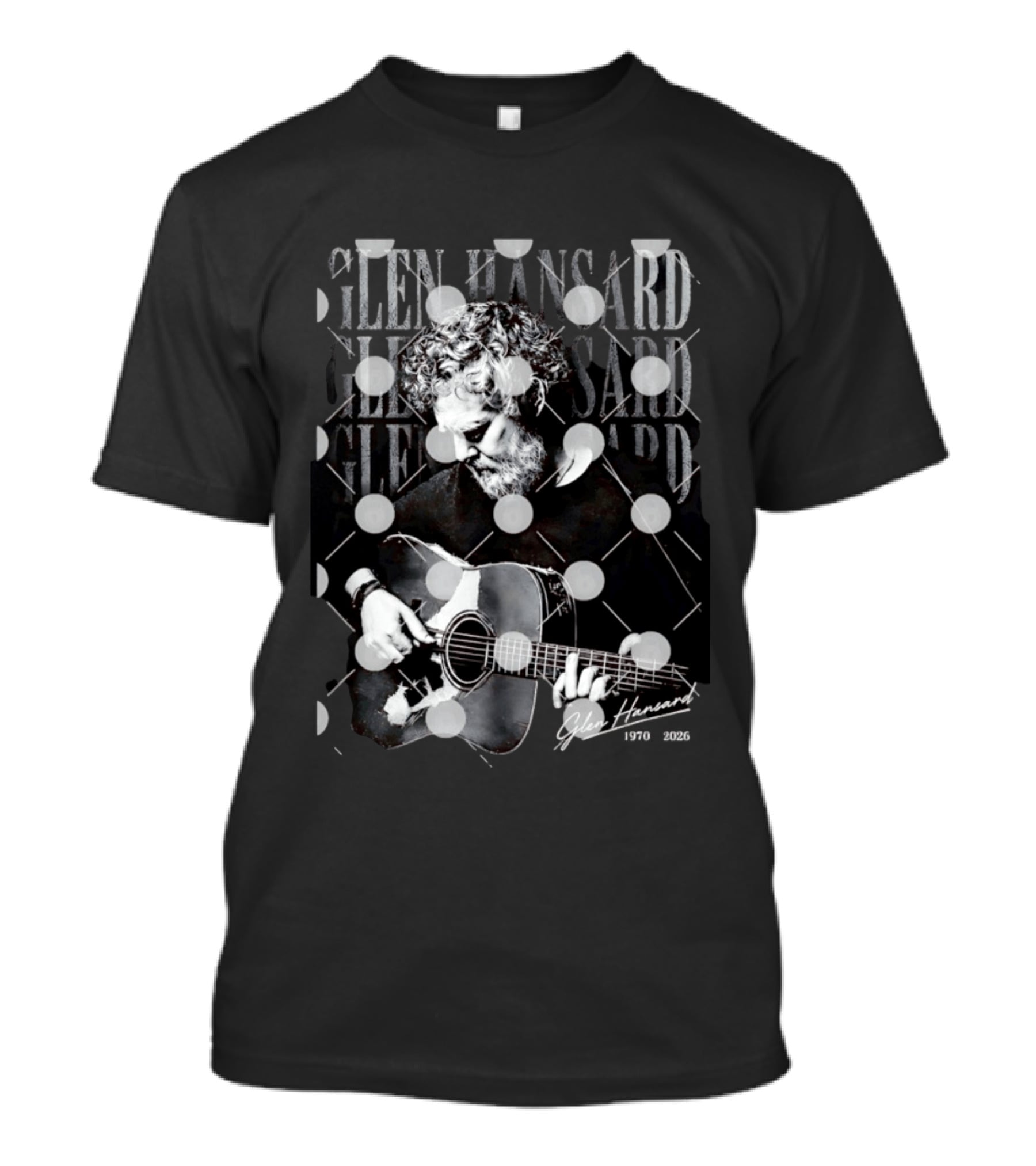 Glen Hansard 1970 2026 Singer Songwriter Musician Playing Guitar T-Shirt