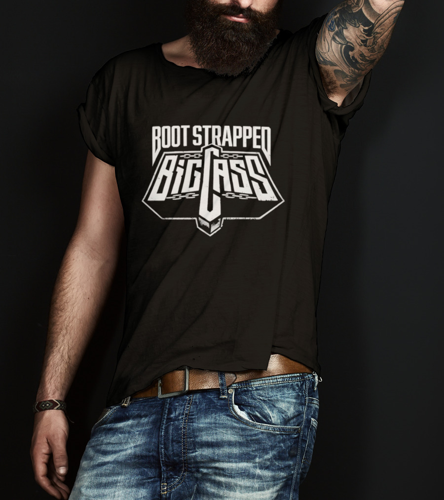 Boot Strapped Big Cass WWE Wrestling T-Shirt