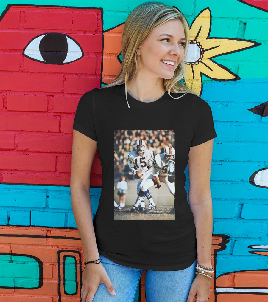 Buffalo Bills Jack Kemp 1968 AFL Football Action Renselaar T-Shirt