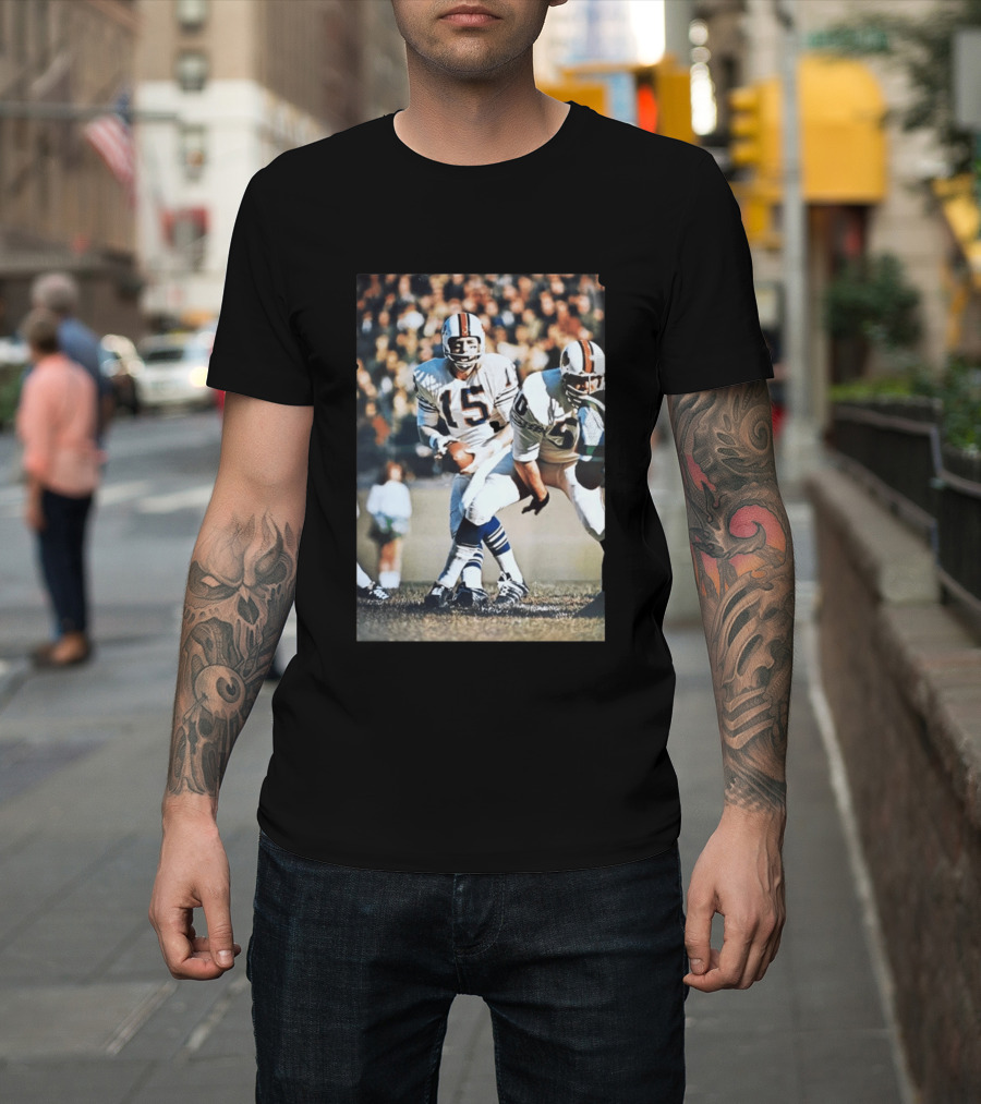 Buffalo Bills Jack Kemp 1968 AFL Football Action Renselaar T-Shirt