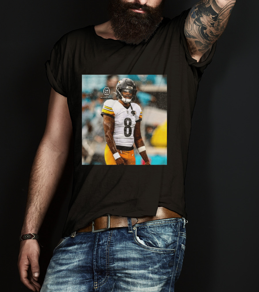 Lamar Jackson MLFootball 2026 Number 8 Football Player T-Shirt