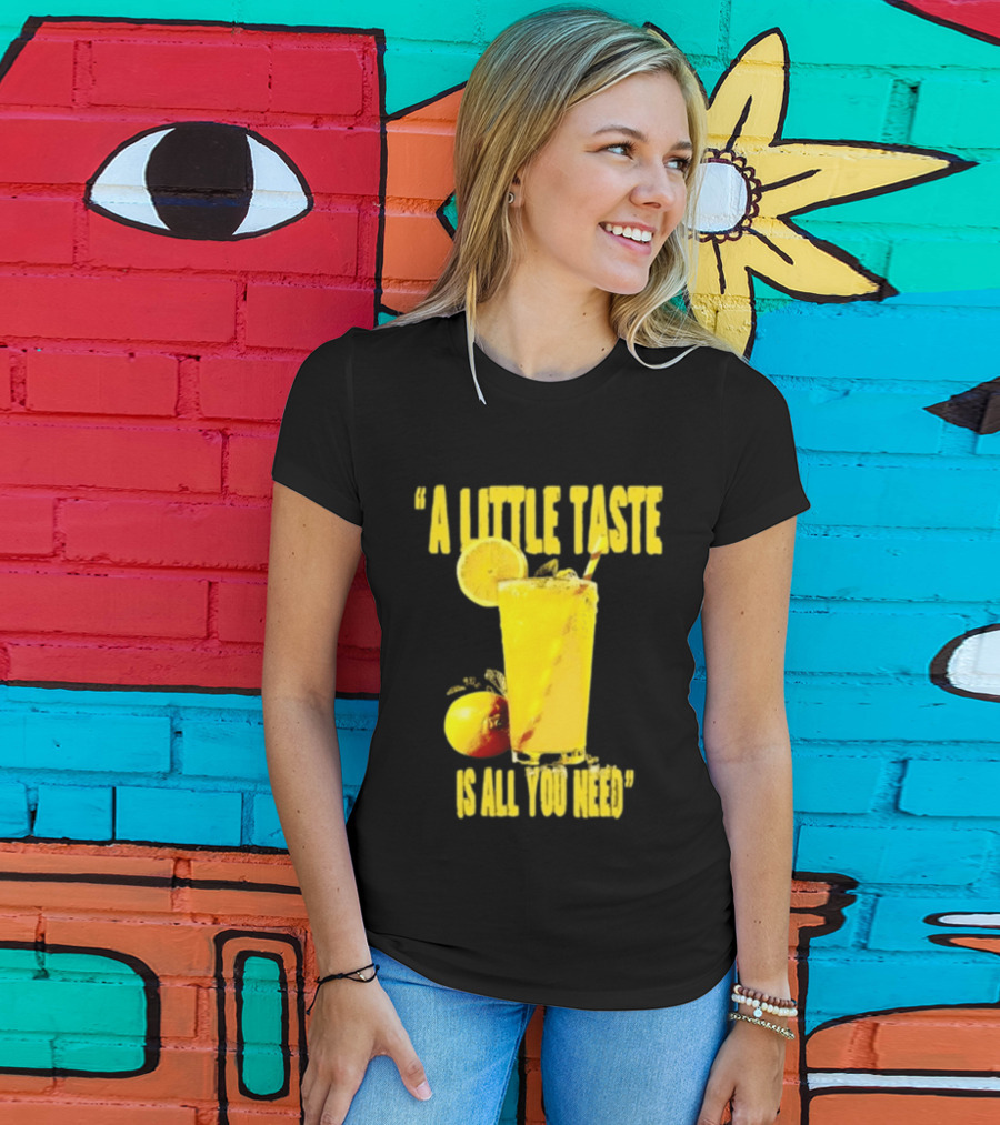 Louis Lemonade Tour 2025 A Little Taste Is All You Need Long Sleeve T-Shirt