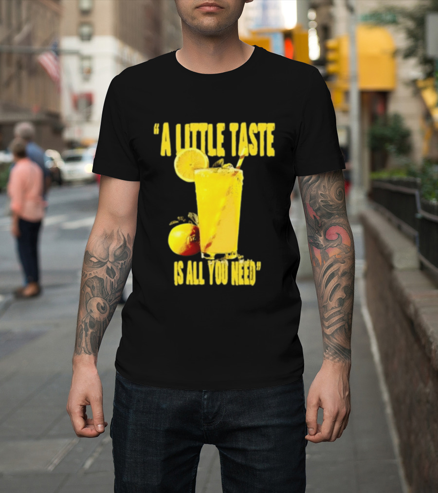 Louis Lemonade Tour 2025 A Little Taste Is All You Need Long Sleeve T-Shirt