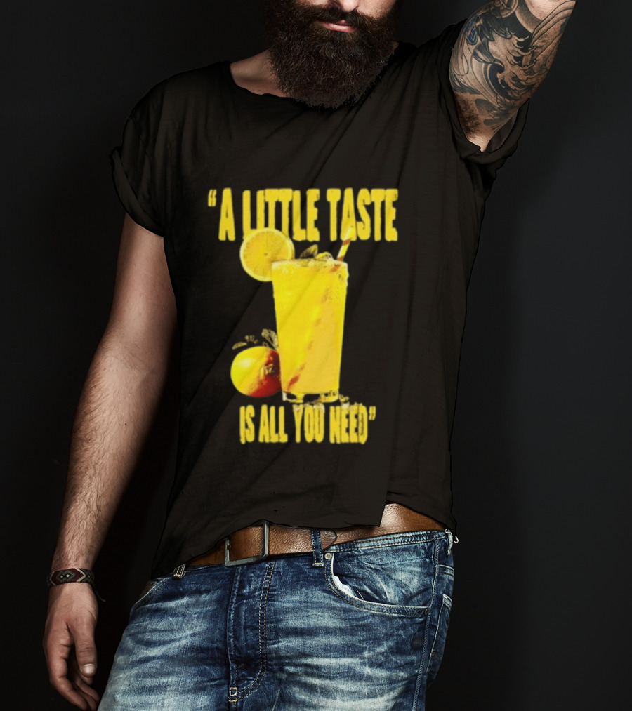 Louis Lemonade Tour 2025 A Little Taste Is All You Need Long Sleeve T-Shirt