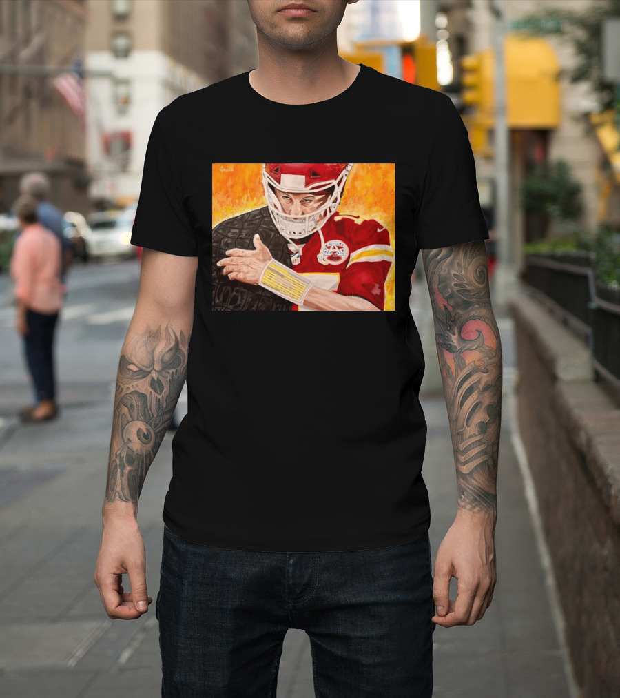 NFL Patrick Mahomes Kansas City Chiefs Player T-Shirt