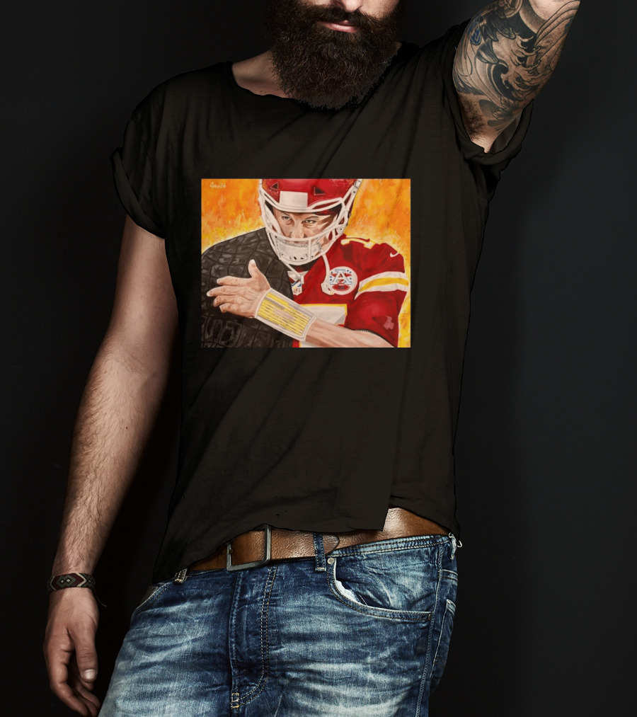 NFL Patrick Mahomes Kansas City Chiefs Player T-Shirt