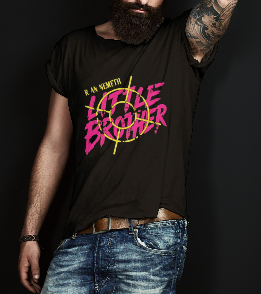 Ryan Nemeth Little Brother Target Wrestling AEW T-Shirt