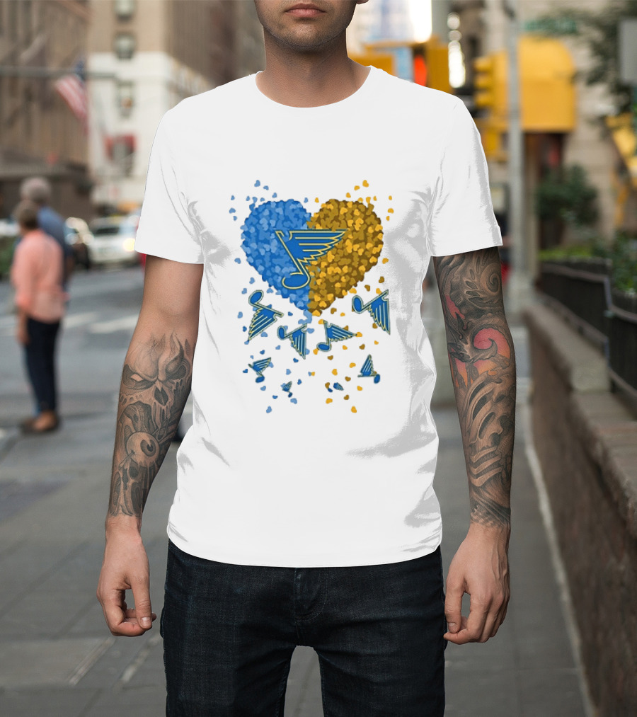 Classic St Louis Blues Heart NHL Hockey 2026 T-Shirt