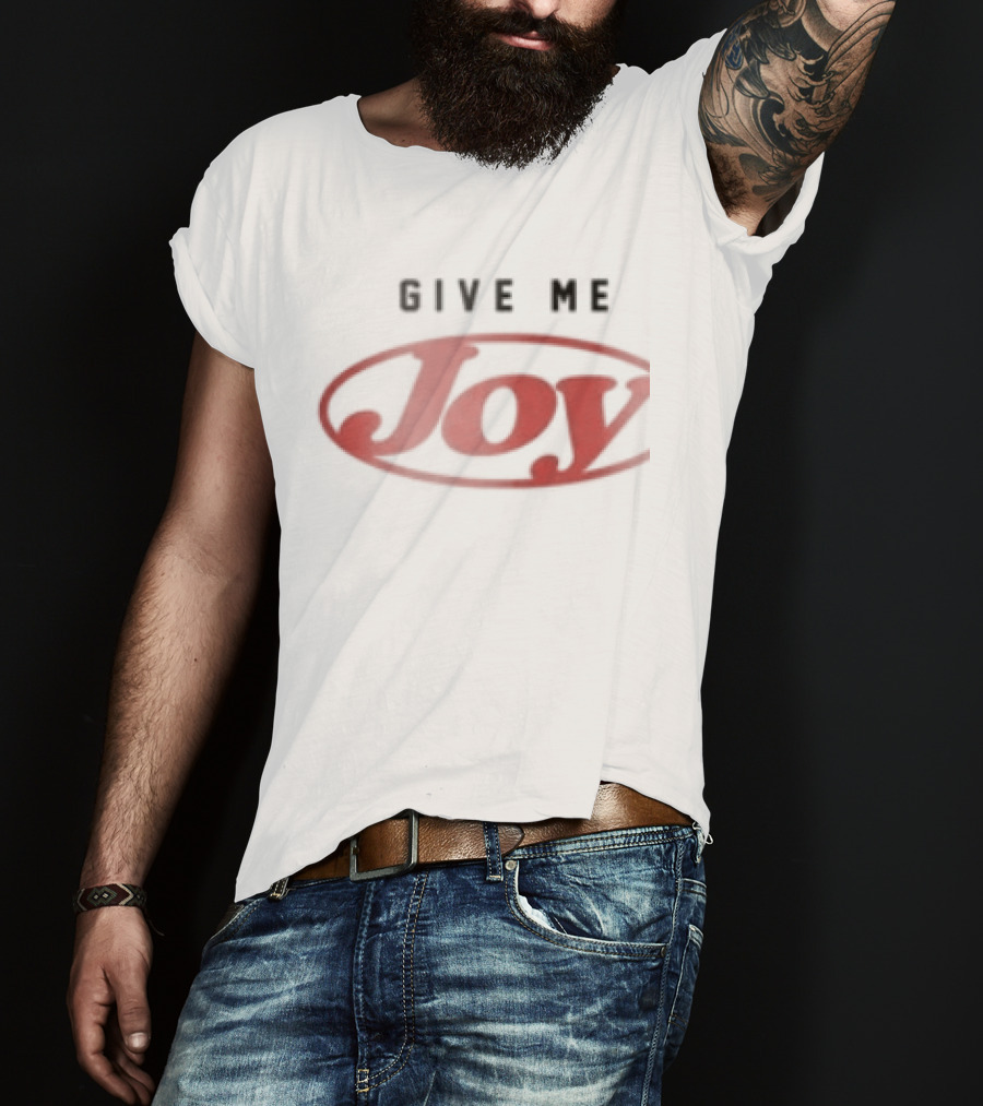 Elle Limebear Store Joy Give Me White T-Shirt