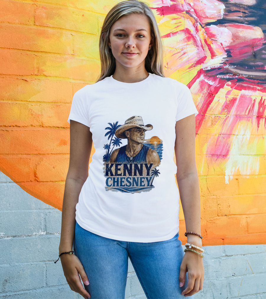 Kenny Chesney Is My Jam Tropical Beach Sunset Vibes T-Shirt