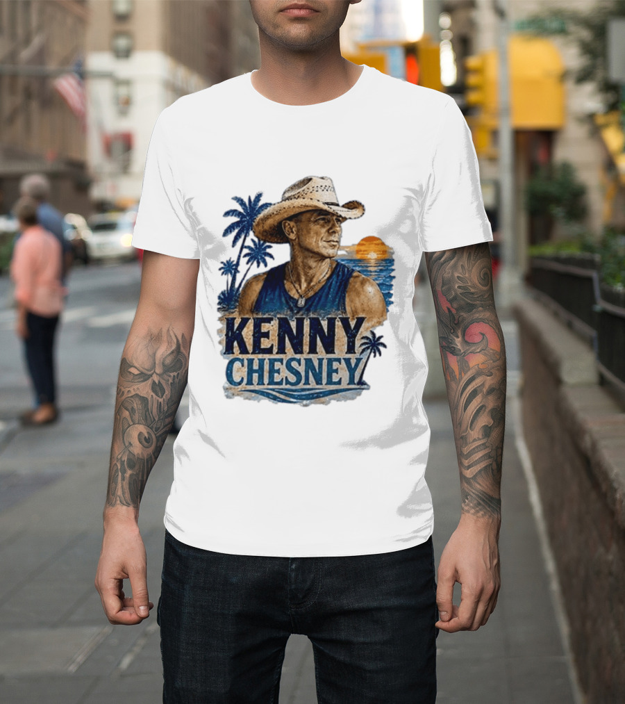 Kenny Chesney Is My Jam Tropical Beach Sunset Vibes T-Shirt