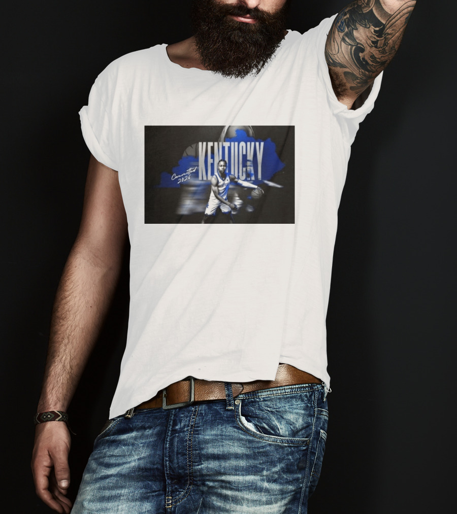 Kentucky Wildcats Committed 2026 Mason Williams Basketball Hype T-Shirt