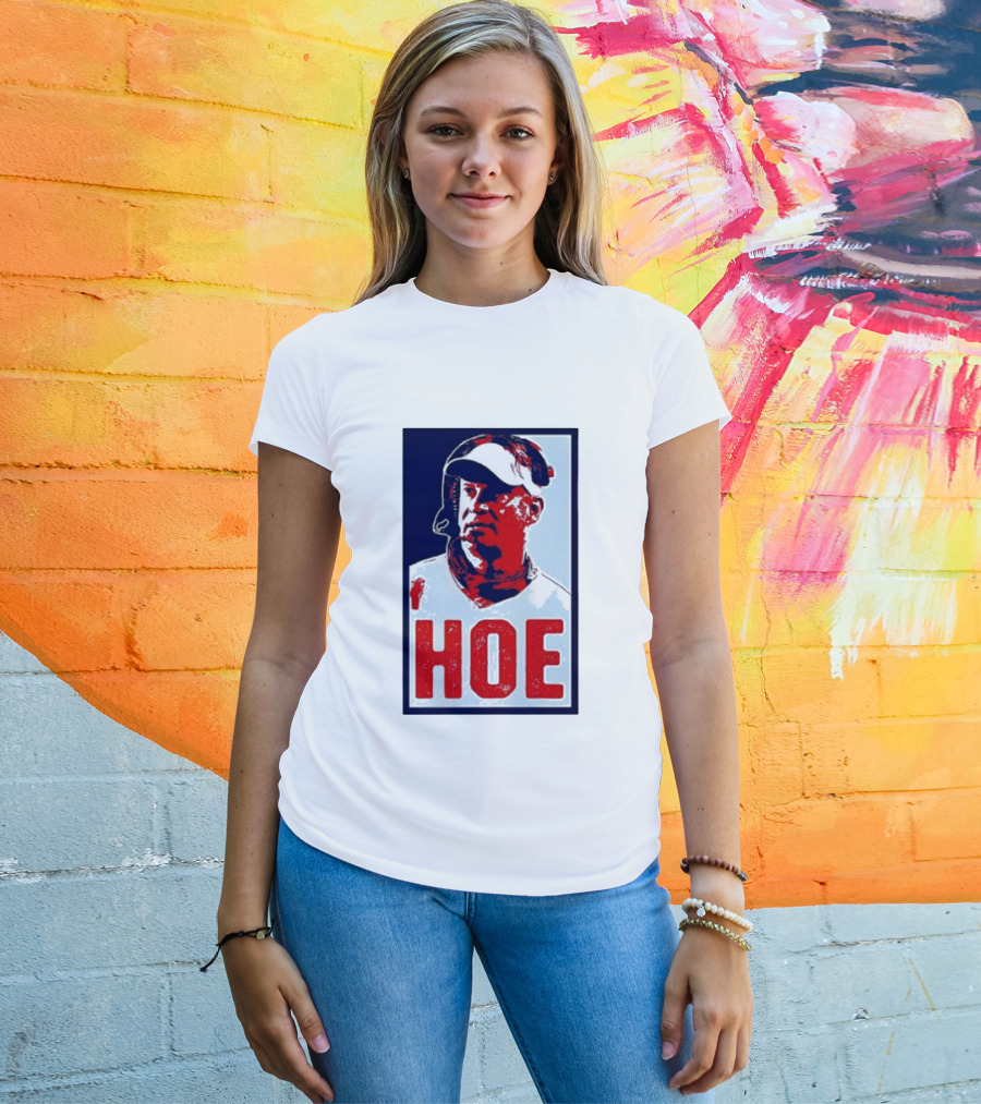Lane Kiffin Hoe Red Blue Artistic T-Shirt