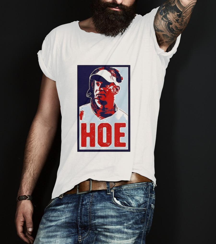 Lane Kiffin Hoe Red Blue Artistic T-Shirt