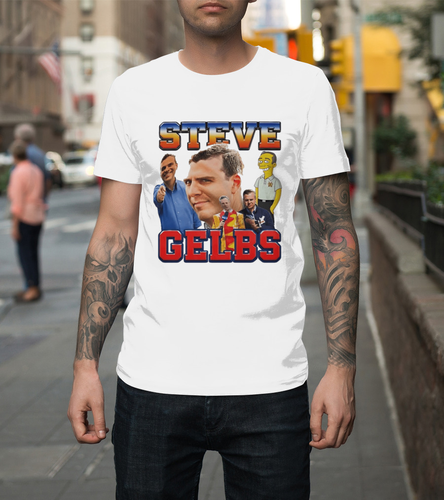 STEVE GELBS SNY Mets Broadcaster Sports Reporter T-Shirt