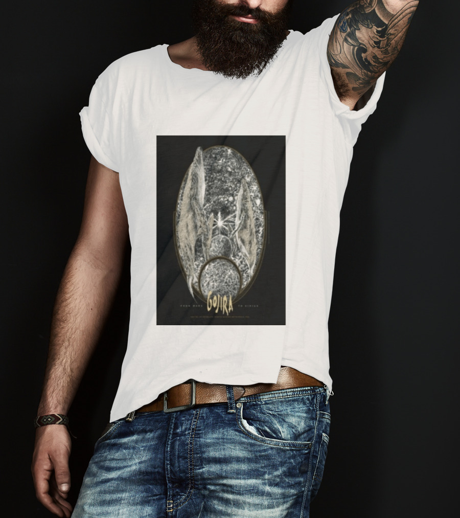 Gojira From Mars To Sirius Saint Herblain France Event December 2 2025 T-Shirt