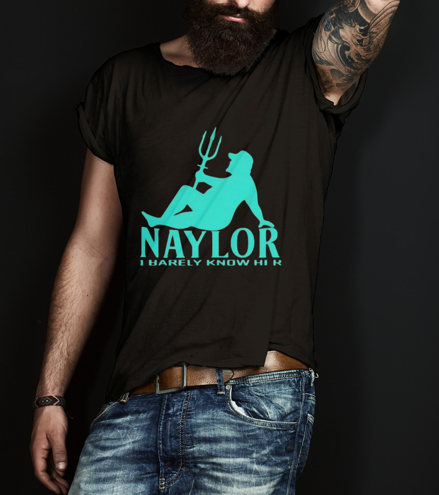 Naylor I Barely Know Her Mariners Trident Pose T-Shirt