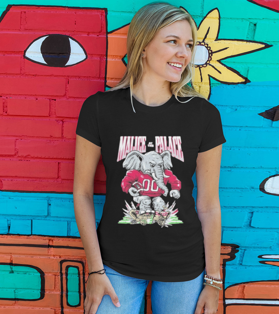 Alabama Crimson Tide Malice At The Palace Elephant 00 Beat Ou T-Shirt