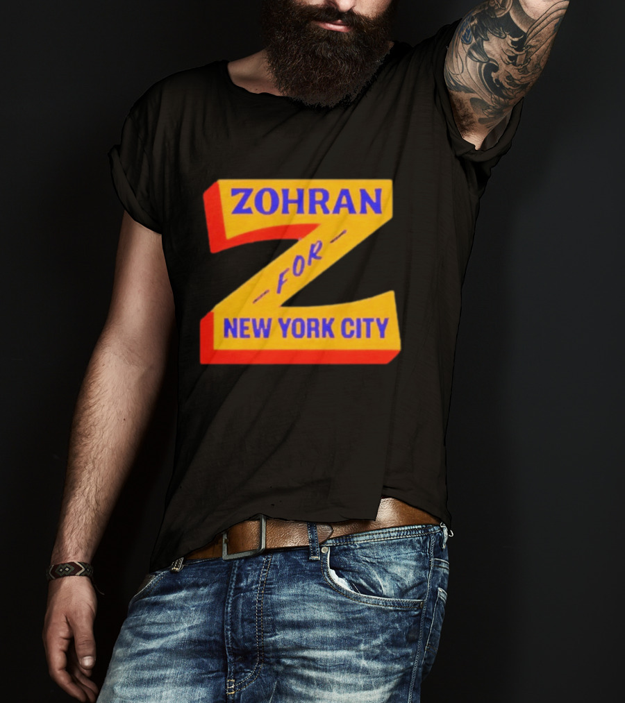 Zohran Mamdani 2025 Z For New York City T-Shirt