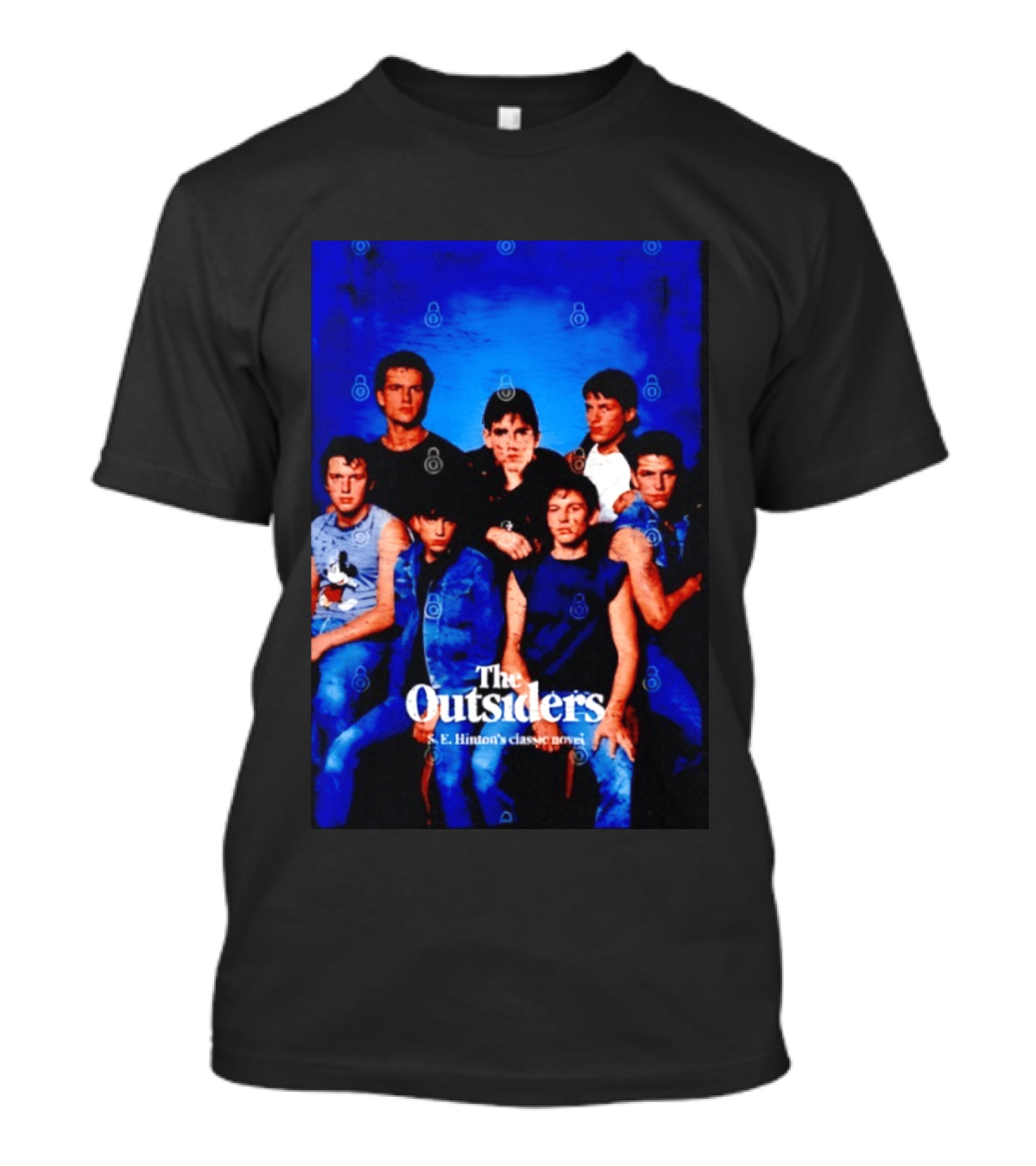 The Outsiders S E Hinton's Classic Novel Cover Group T-Shirt