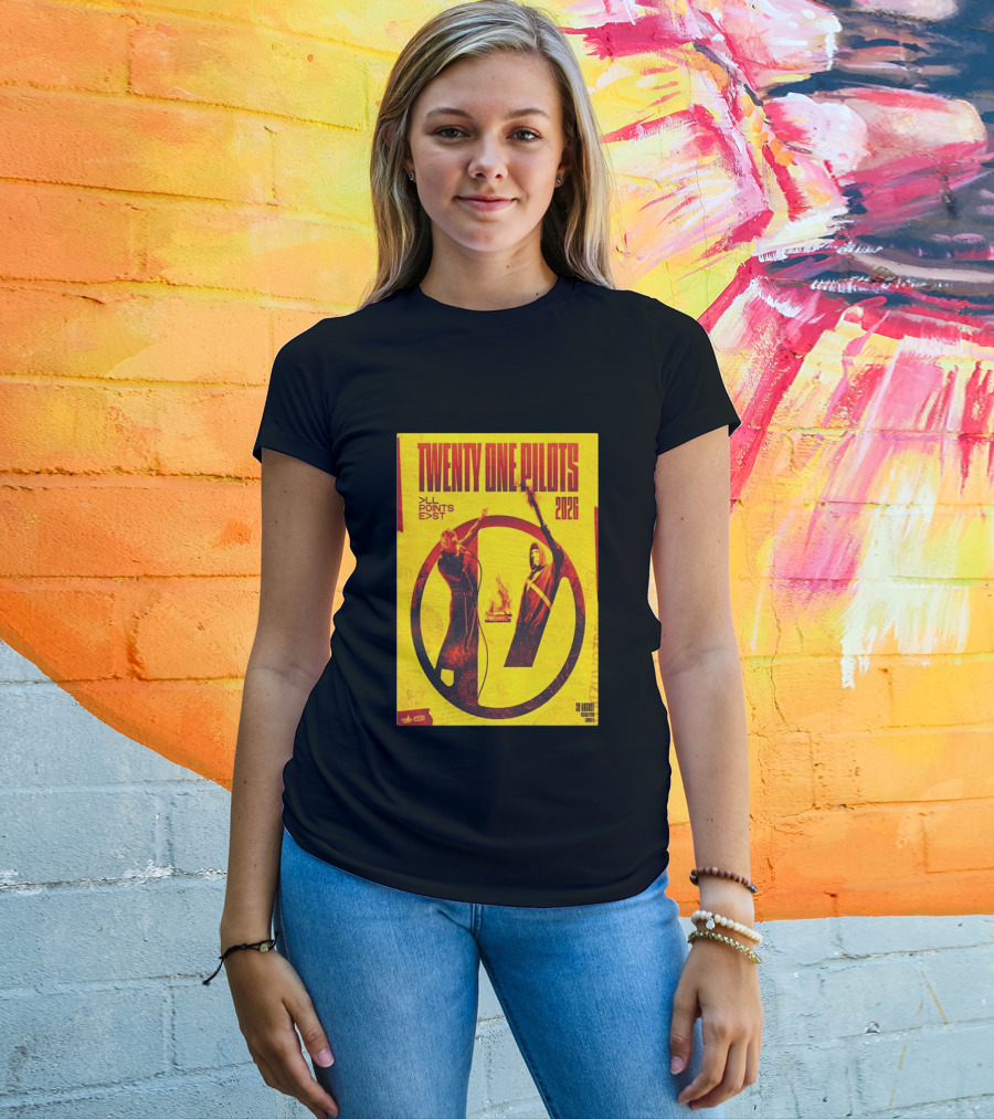 Twenty One Pilots All Points East 2026 Victoria Park London August 30 Tour T-Shirt