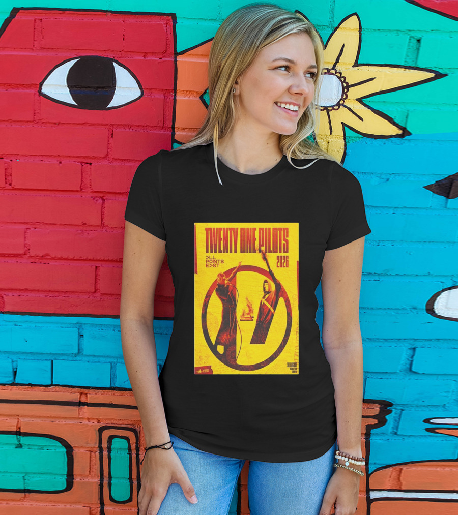 Twenty One Pilots All Points East 2026 Victoria Park London August 30 Tour T-Shirt