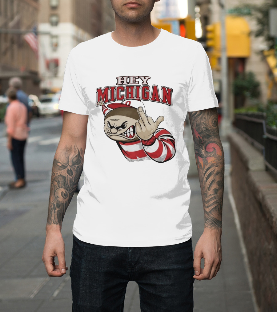 Ishowspeed Hey Michigan Football Rivalry Fan T-Shirt
