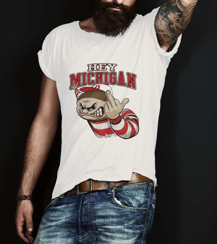 Ishowspeed Hey Michigan Football Rivalry Fan T-Shirt