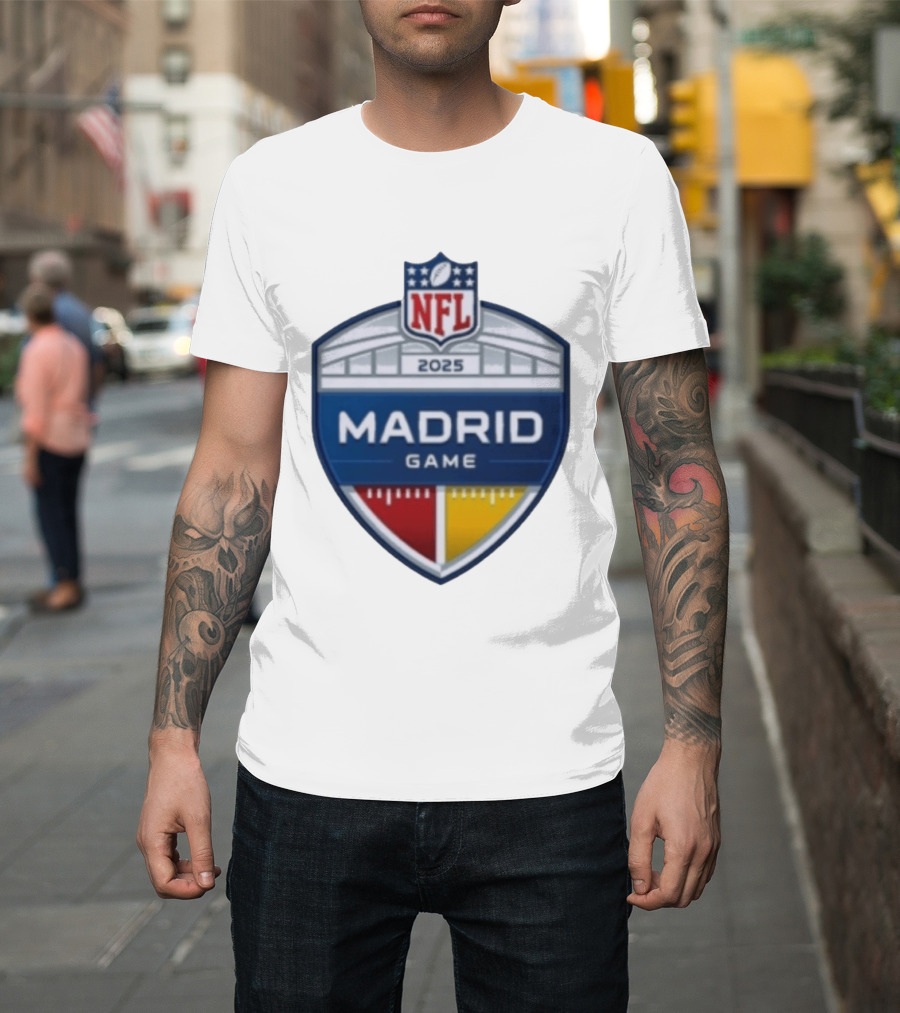 NFL 2025 Madrid Game Event T-Shirt
