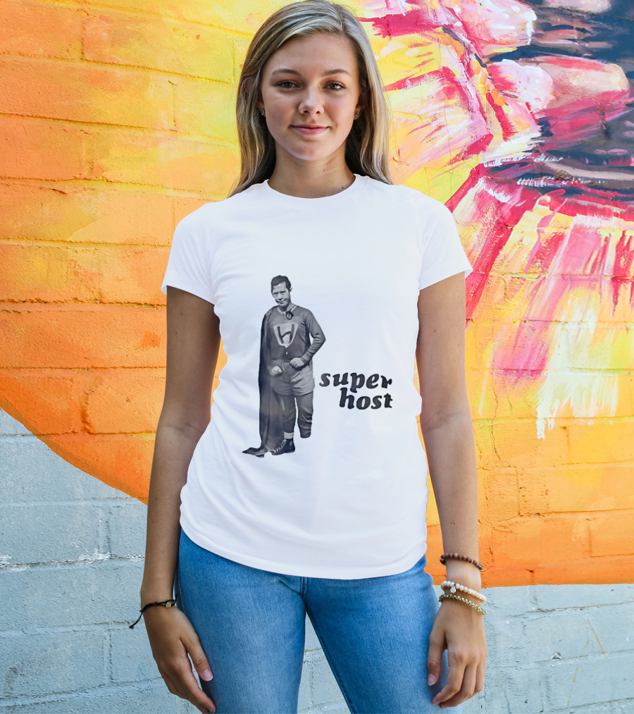 WUAB 43 Cleveland Superhost Lorain Retro Hero T-Shirt