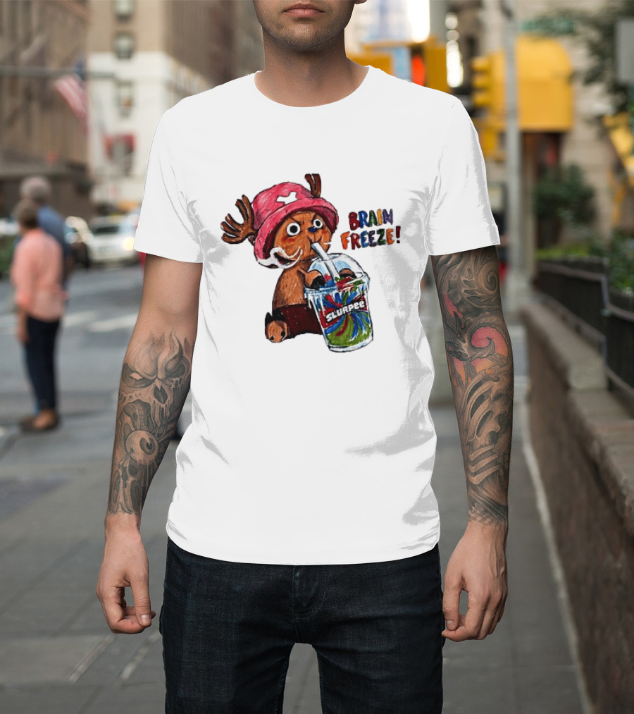 Tony Tony Chopper Slurpee Brain Freeze One Piece T-Shirt