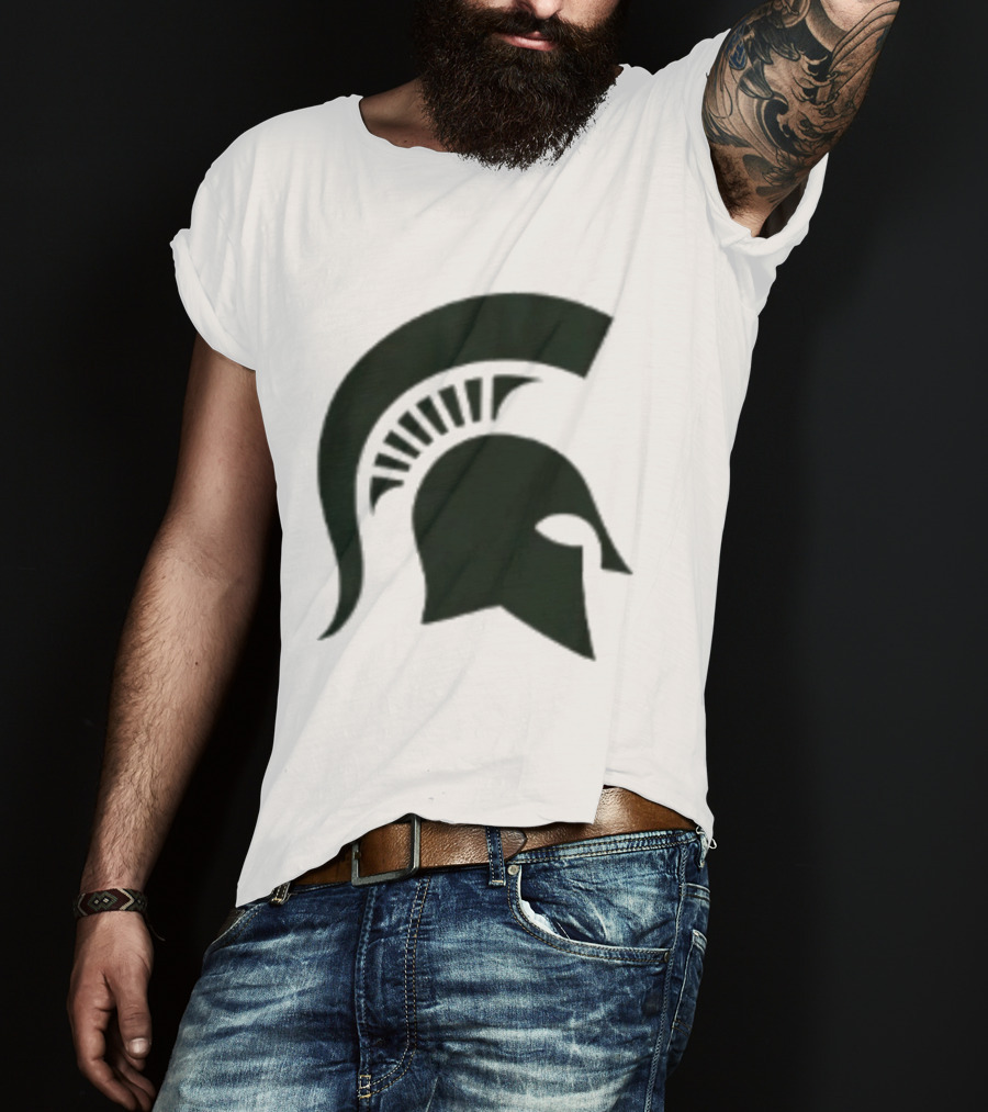 Michigan State Spartans Primary 2025 Iconic Spartan Helmet Trendy T-Shirt