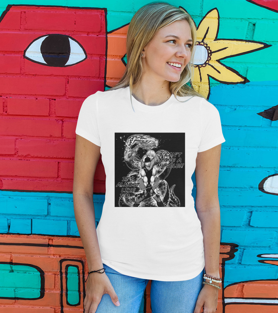I Can't Move A Muscle It's Almost Like I'm Imai Cosmo Manga Snake Scene T-Shirt